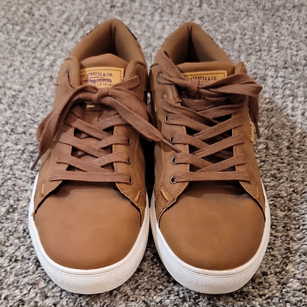Levi's 501 Tan Sneakers - Picture 1 of 10